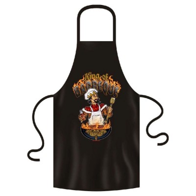 Schürze für Küche und Grill : King of Barbeque