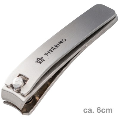 Pfeilring Nagelknipser, rostfrei, 6cm lang