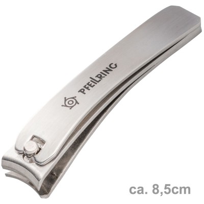 Pfeilring Fußnagelknipser, rostfrei, 8,5cm lang