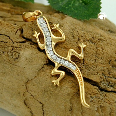 Anhänger Lurch vergoldet 3 Micron