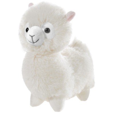 Lama stehend Creme mittel