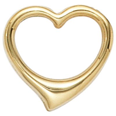 Kinder Anhänger Herz Schwingherz 585 Gelbgold Herzanhänger Kinderanhänger