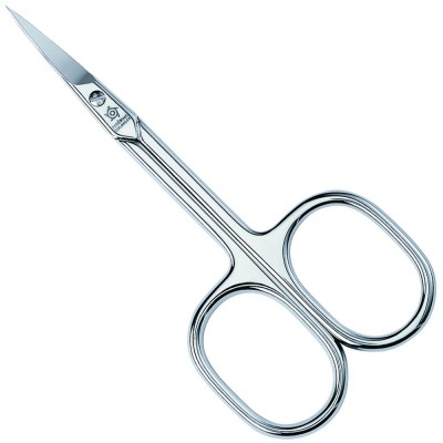 Pfeilring Hautschere, vernickelt, 9cm lang