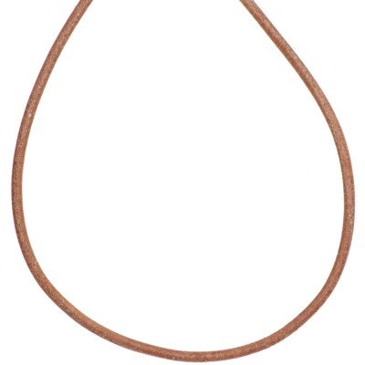 Leder Halskette Kette Schnur natur 100cm