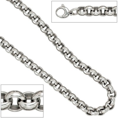Erbskette 925 Sterling Silber 10,1mm 50cm Halskette Kette Silberkette