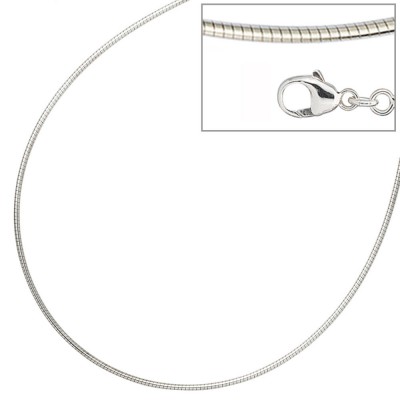 Halsreif 925 Sterling Silber 1,4mm 42cm Kette Halskette Silberhalsreif