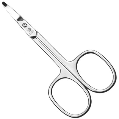 Pfeilring Babyschere Diabetikerschere Augenbrauenschere 9cm lang, vernickelt