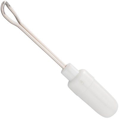 Pfeilring Ohrreiniger, weiß, 6cm lang