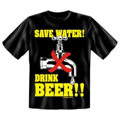 Fun T-Shirt Save water