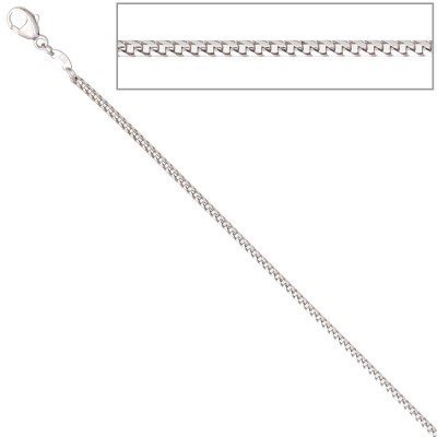 Bingokette 585 Weißgold 1,5mm 45cm Gold Kette Halskette Weißgoldkette