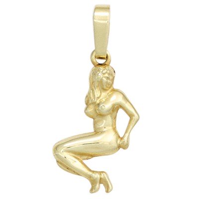 Anhänger Sternzeichen Jungfrau 333 Gelbgold Sternzeichenanhänger