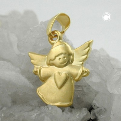 Anhänger fliegender Engel 375 Gold