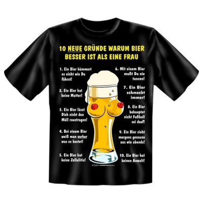 Fun T-Shirt 10 neue Gründe