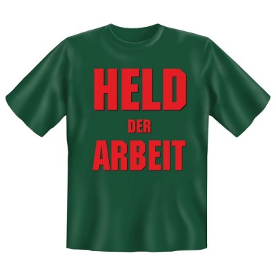 Fun T-Shirt Held der Arbeit