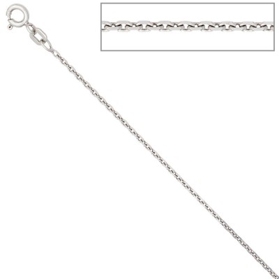 Ankerkette 925 Silber 1,5mm 45cm Halskette Kette Silberkette Federring