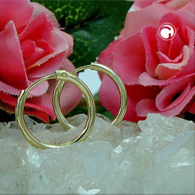 Creole 14 glänzend 375 Gold