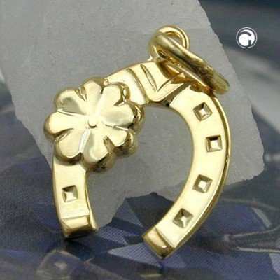 Anhänger Hufeisen 375 Gold