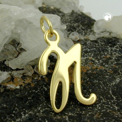 Anhänger Buchstabe N 333 Gelbgold