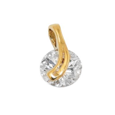 Anhänger Zirkonia 375 Gold