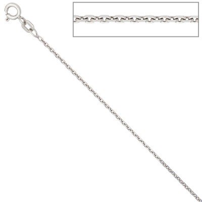 Ankerkette 925 Silber 1,5mm 42cm Halskette Kette Silberkette Federring