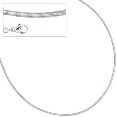 Halsreif 925 Sterling Silber 2mm 42cm Kette Halskette Silberhalsreif