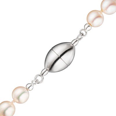 Kettenschließe Magnet-Schließe 925 Sterling Silber Kettenverschluss