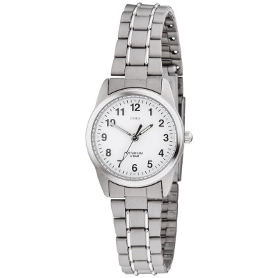 JOBO Damen Armbanduhr Quarz Analog Titan Damenuhr