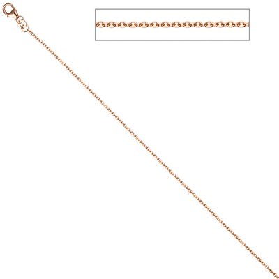 Ankerkette 333 Rotgold 1,4mm 42cm Gold Halskette Kette Rotgoldkette Karabiner