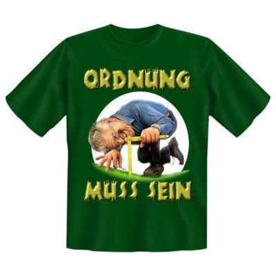 Fun T-Shirt Bernhard Prinz Ordnung muss sein