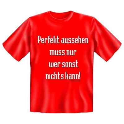 Fun T-Shirt Perfekt aussehen