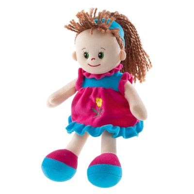 Puppe Poupetta Sarah mit hellbraunem Haar 30cm