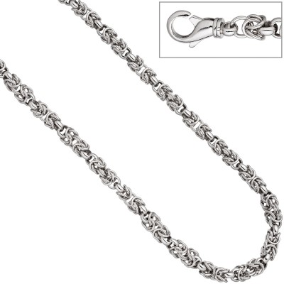 Halskette Kette 925 Sterling Silber 50cm Silberkette Karabiner
