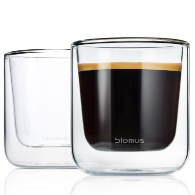 Thermo Gläser Kaffeegläser NERO 2-teiliges Set