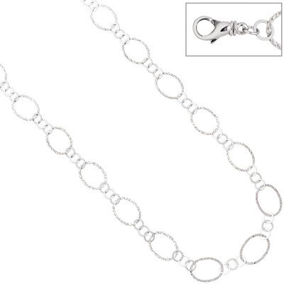 Halskette Kette 925 Sterling Silber 80cm Silberkette Karabiner