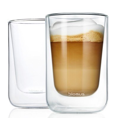 Thermo Gläser Cappuccinogläser Teegläser NERO 2-teiliges Set