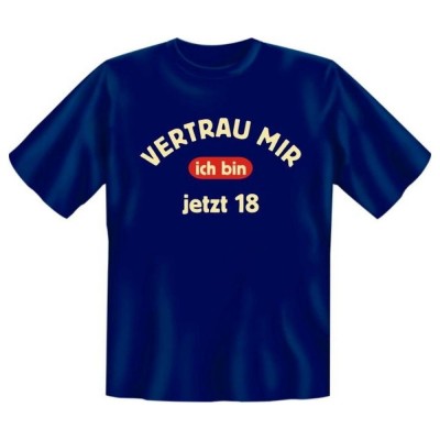 Fun T-Shirt Vertrau mir
