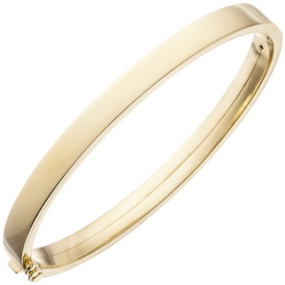 Armreif Armband oval 375 Gelbgold