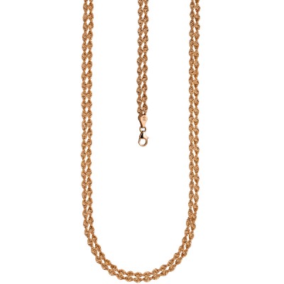 Halskette Kette 375 Rotgold 45cm Karabiner