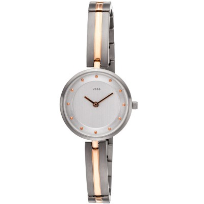 Damen Armbanduhr Quarz Analog Titan bicolor