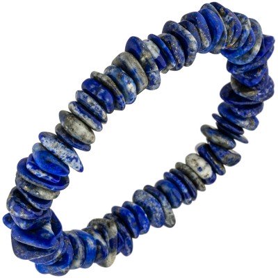 Armband Lapislazuli blau 19cm Lapislazuliarmband