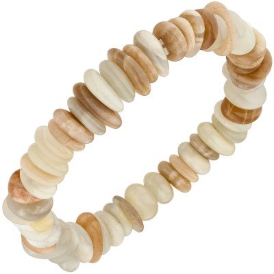 Armband Sonnenstein 19cm Sonnensteinarmband elastisch