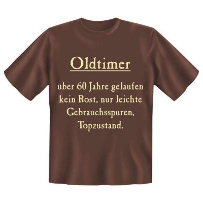 Fun T-Shirt Oldtimer über 60