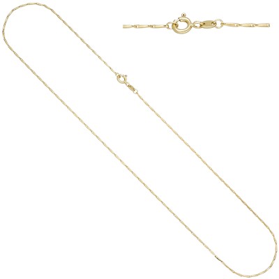 Haferkornkette 585 Gelbgold 1,2mm 45cm