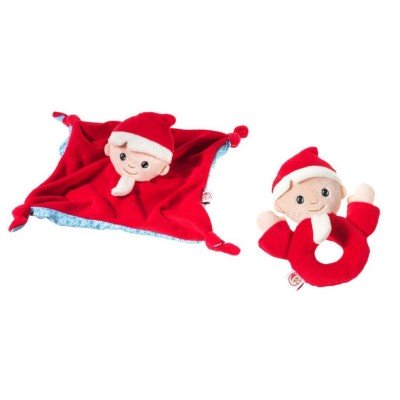 Sandmann Baby Set Schnuffeltuch und Greifling