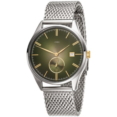 Herren Armbanduhr Quarz Analog Edelstahl Datum