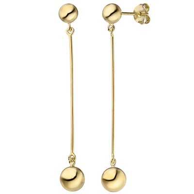 Ohrhänger 925er Sterling Silber gold vergoldet Ohrringe Ohrstecker