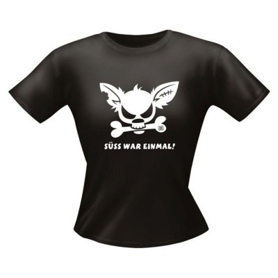 Fun Lady T-Shirt Laska Comix Süss war ich