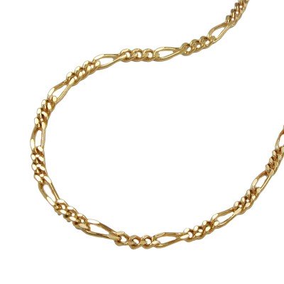 Armband Figarokette 585 Gold 19cm