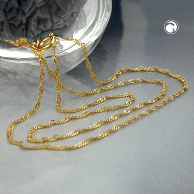 Halskette SingapurHalskette 42cm 585 Gold