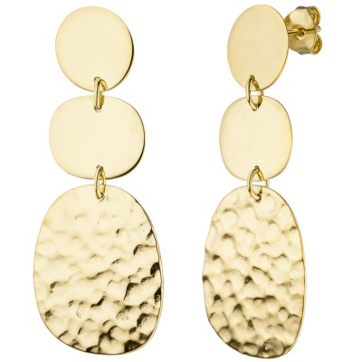 Ohrhänger 925 Sterlingsilber vergoldet Ohrringe